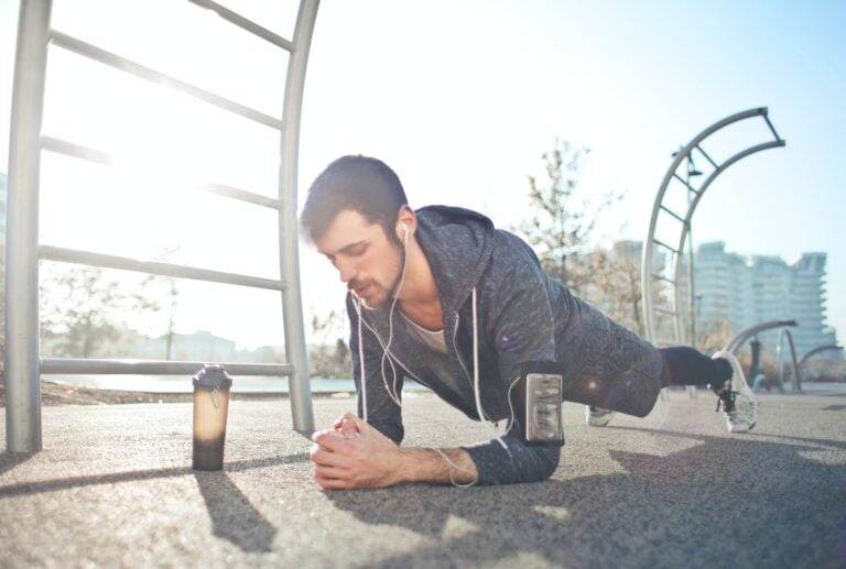 plank essential exercises for men